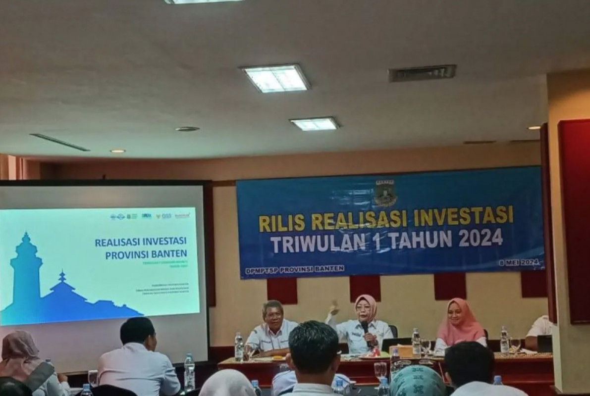 Triwulan I 2024, investasi masuk ke Banten tembus Rp25,30 triliun