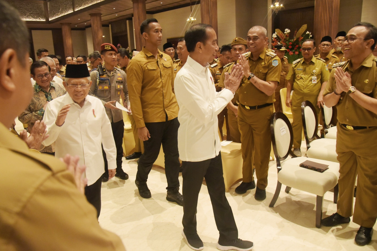 Presiden Jokowi Dorong Kepala Daerah Fokus pada Investasi dan Inflasi