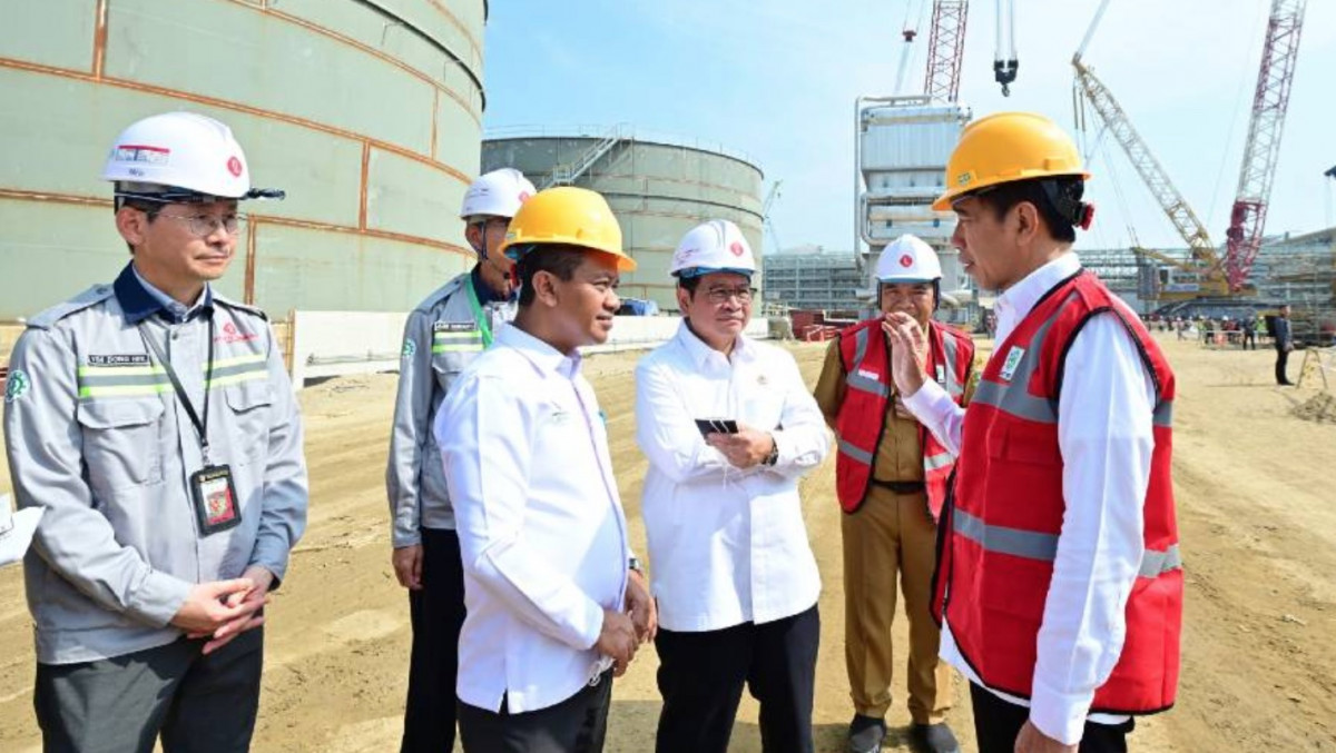 Sempat Mangkrak, Pabrik Lotte Chemical Rp65 T Produksi Maret 202